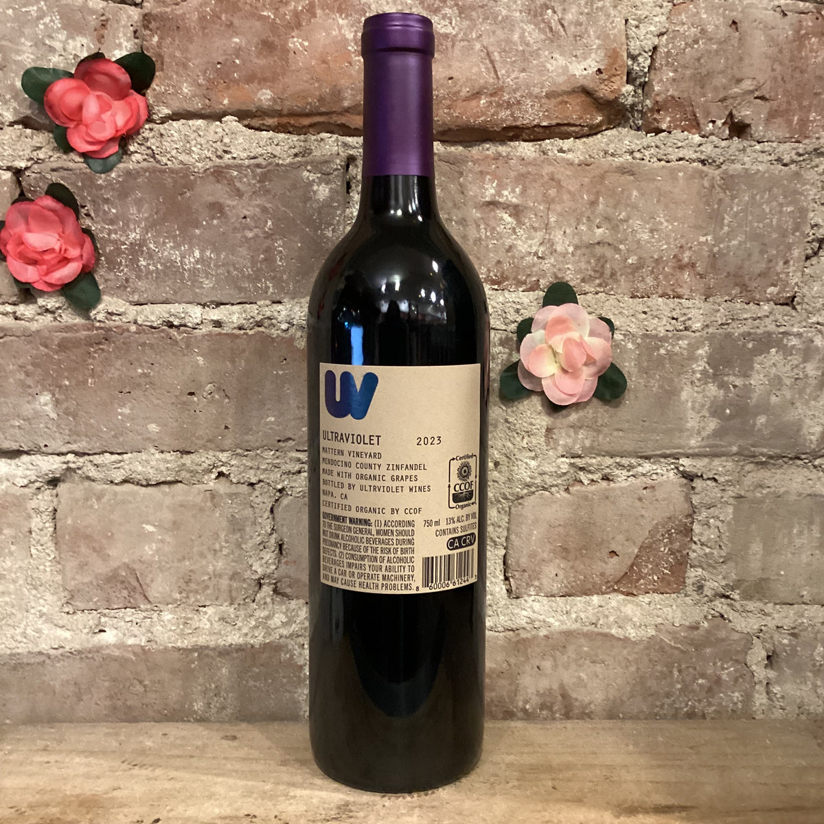 Ultraviolet Mattern Vineyard Zinfandel 2023 750ml