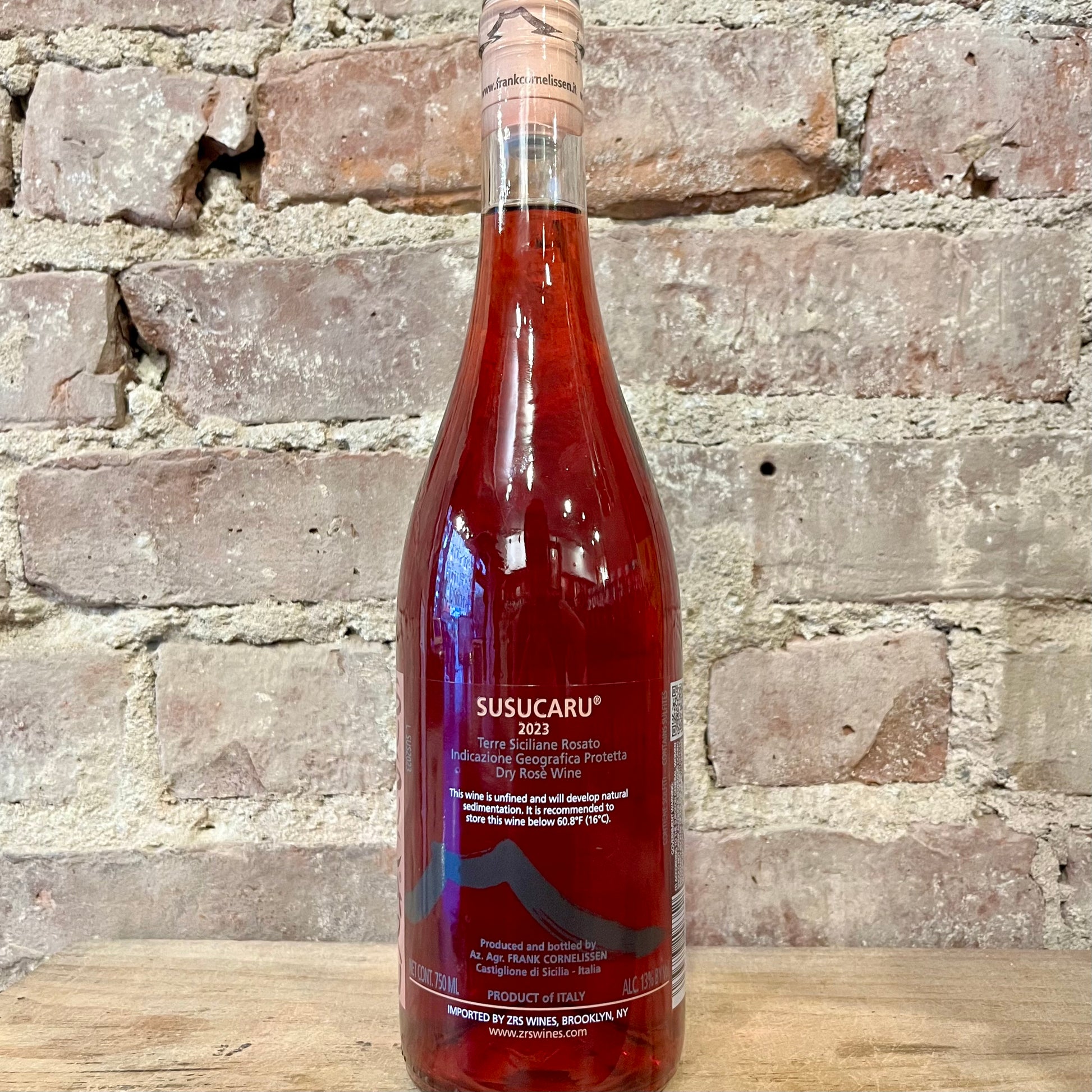Frank Cornelissen Terre Siciliane Susucaru Rosato 2024 750ml
