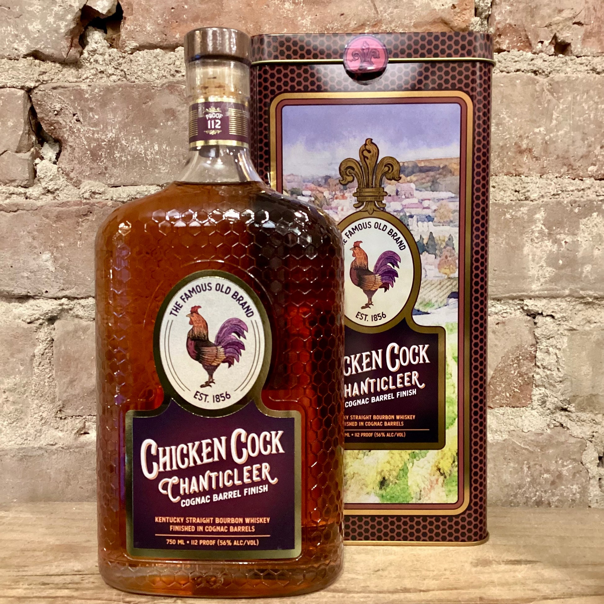 Chicken Cock Chanticleer Cognac Barrel Finish Kentucky Straight Bourbon Whiskey 750ml