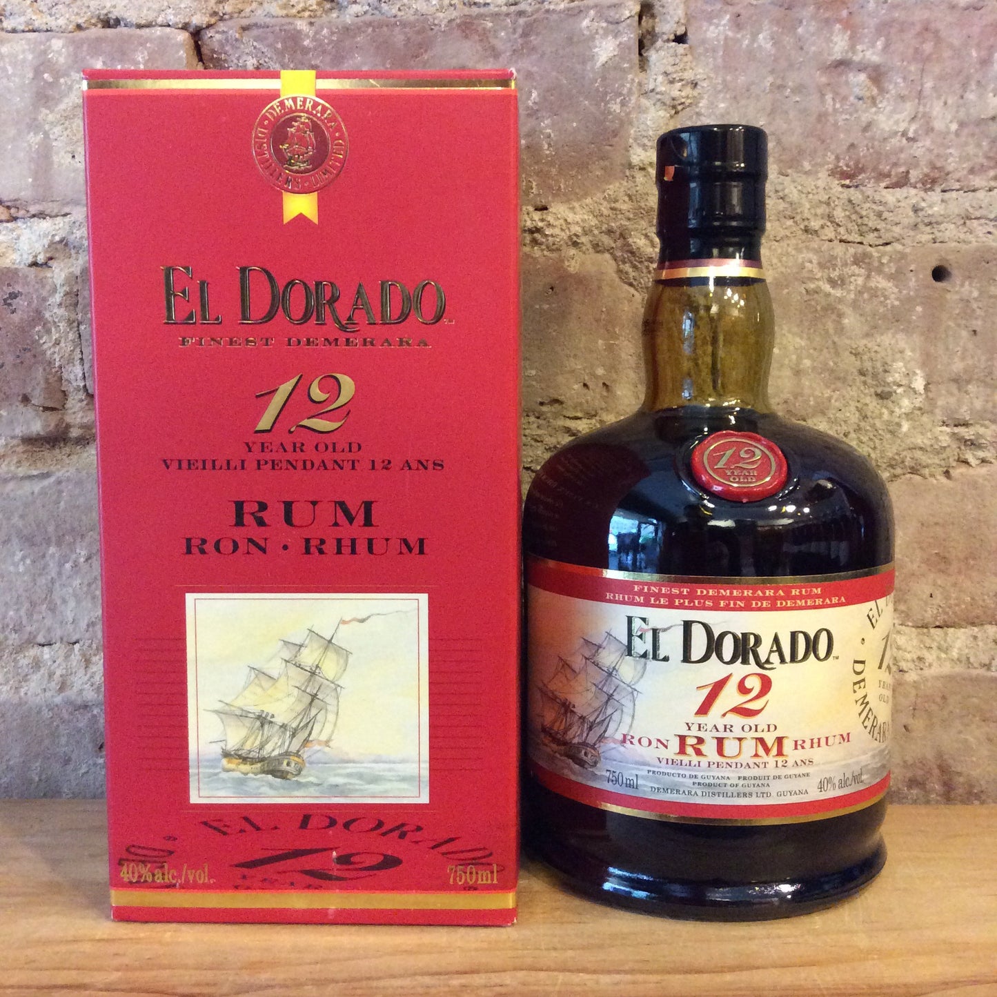 El Dorado 12yr Demerara Rum 750mL