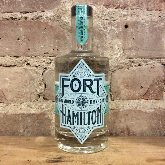 Fort Hamilton Copper Pot Still Non Chill Filtered New World Dry Gin 375mL
