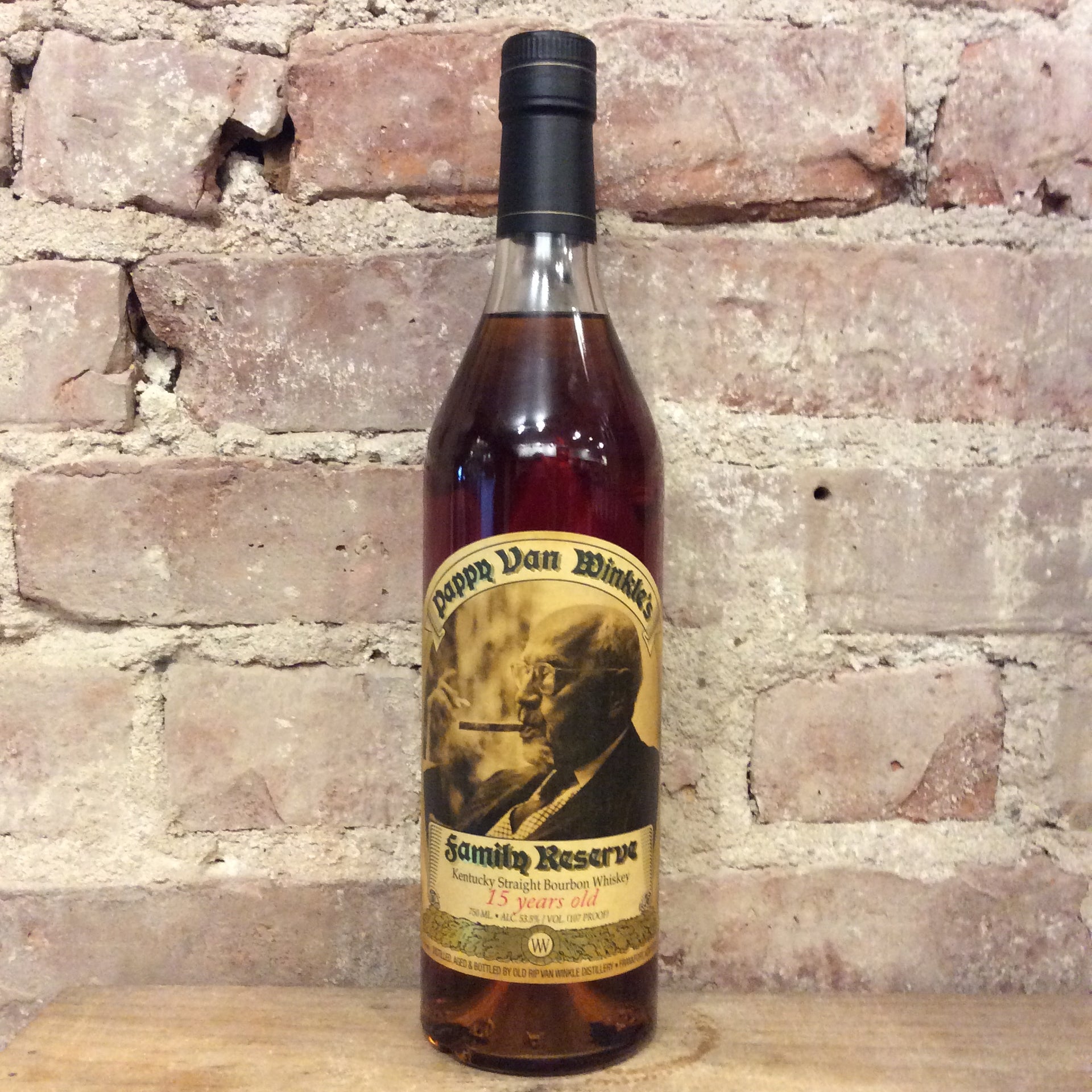 Old Rip Van Winkle 'Pappy Van Winkle's Family Reserve' 15 Year Old